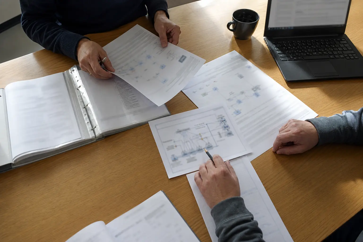 Team dokumentiert Infrastruktur, Zuständigkeiten und technische Kontrollen.